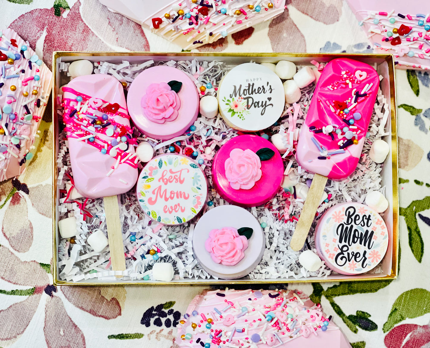 Mother's Day Oreo, Cake Popsicle Gift Box