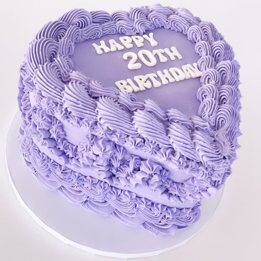 Purple Heart Cake