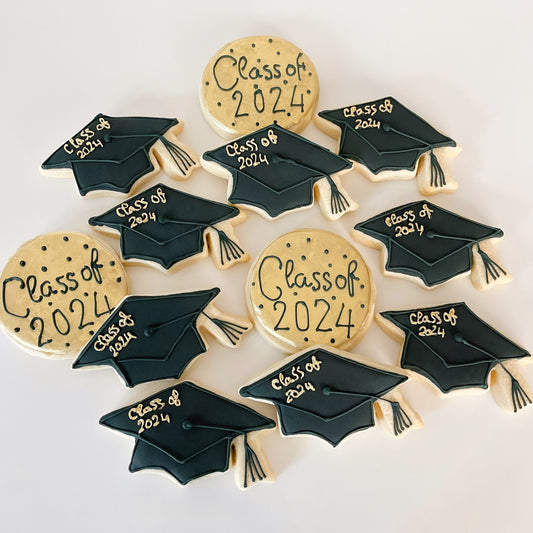 2024 Graduation Dozen Cookie Set