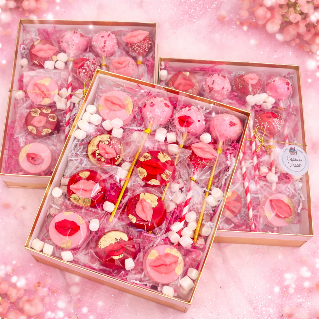 Valentines Day Dessert Gift Box – Cocostreatla