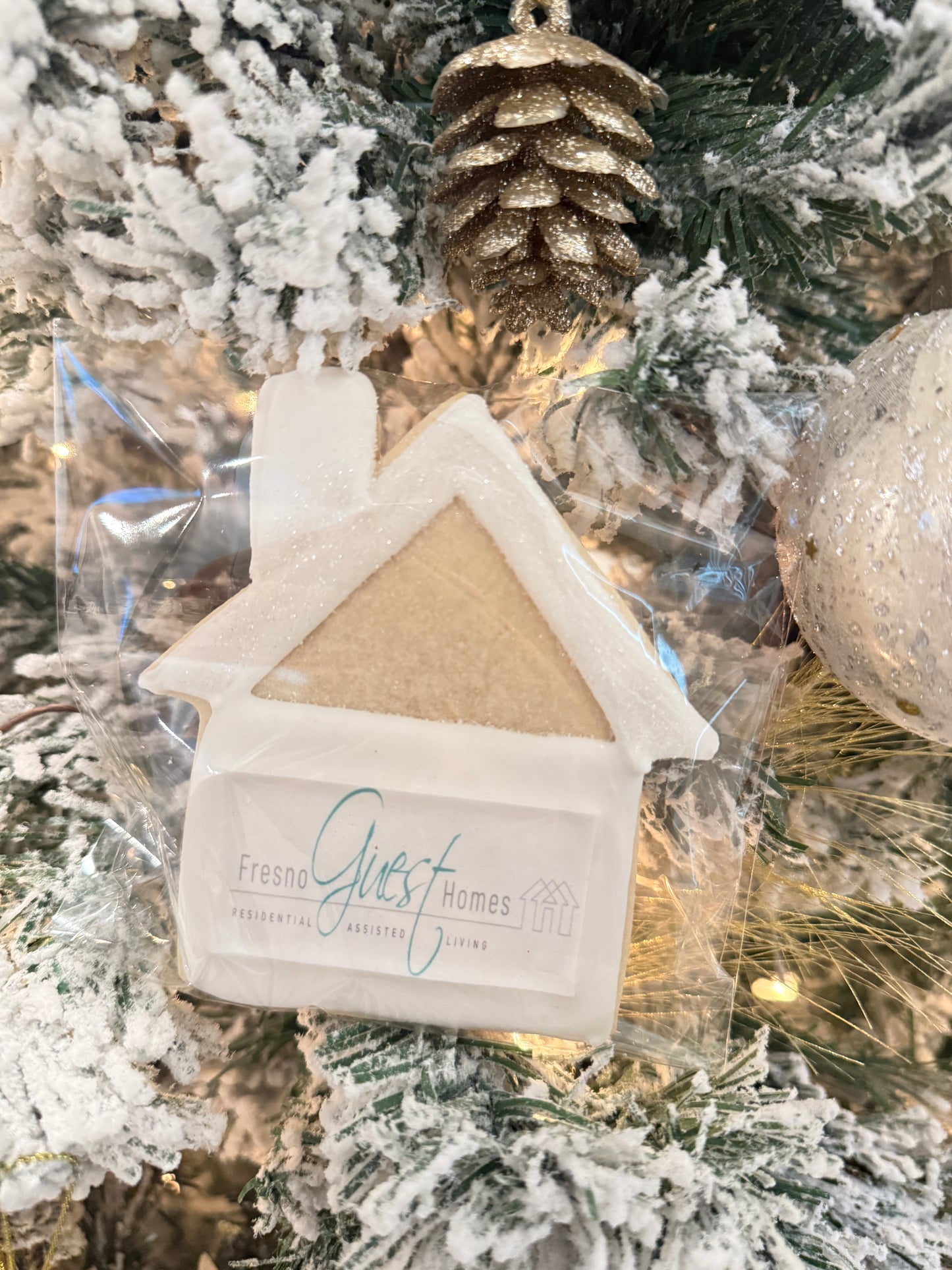 100 Custom House Sugar Cookies + Logo