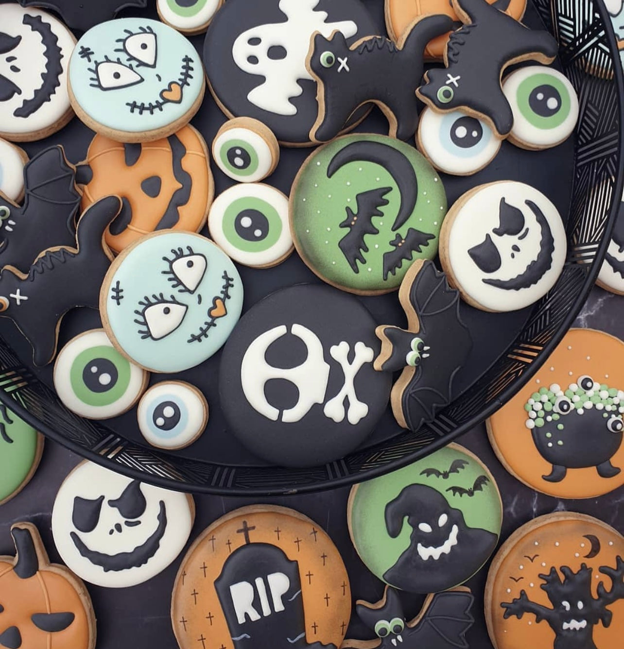 Nightmare Before Christmas Cookies