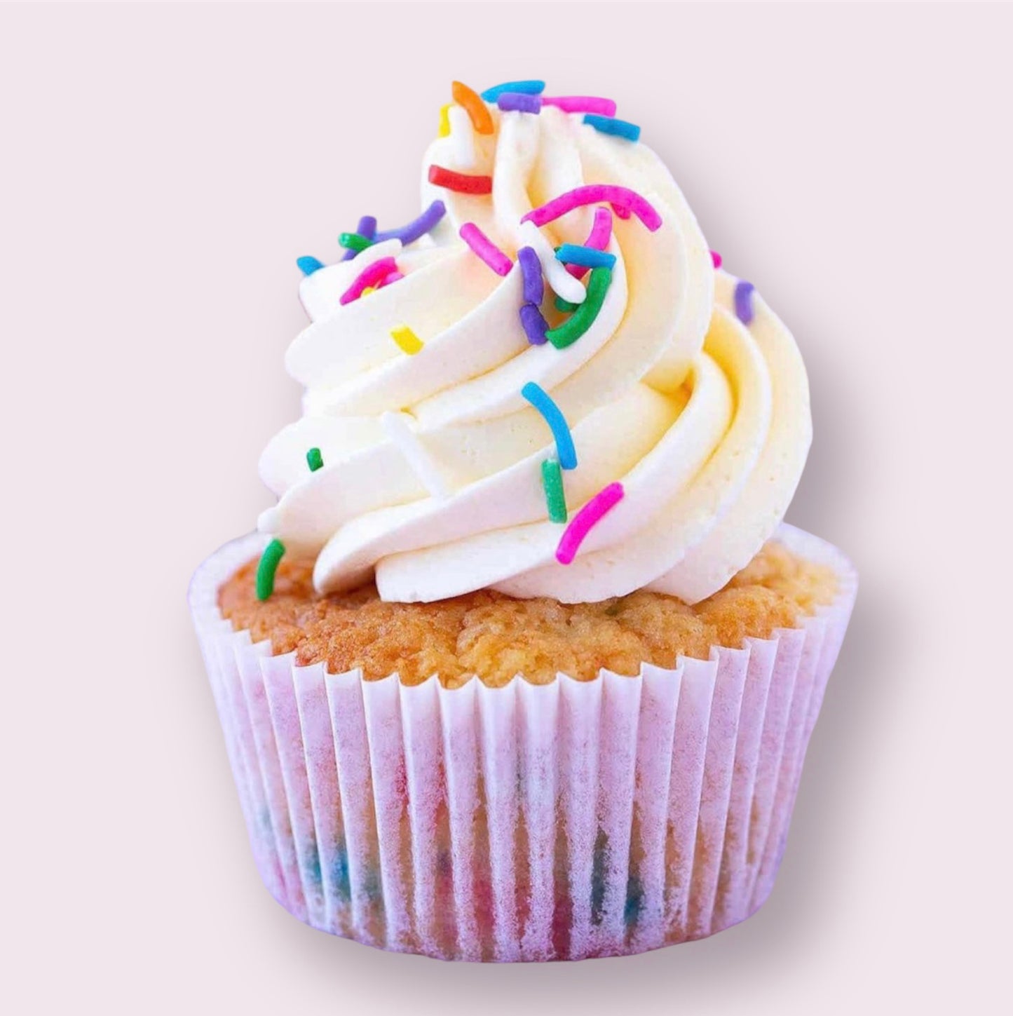 Vegan Sprinkle Cupcakes