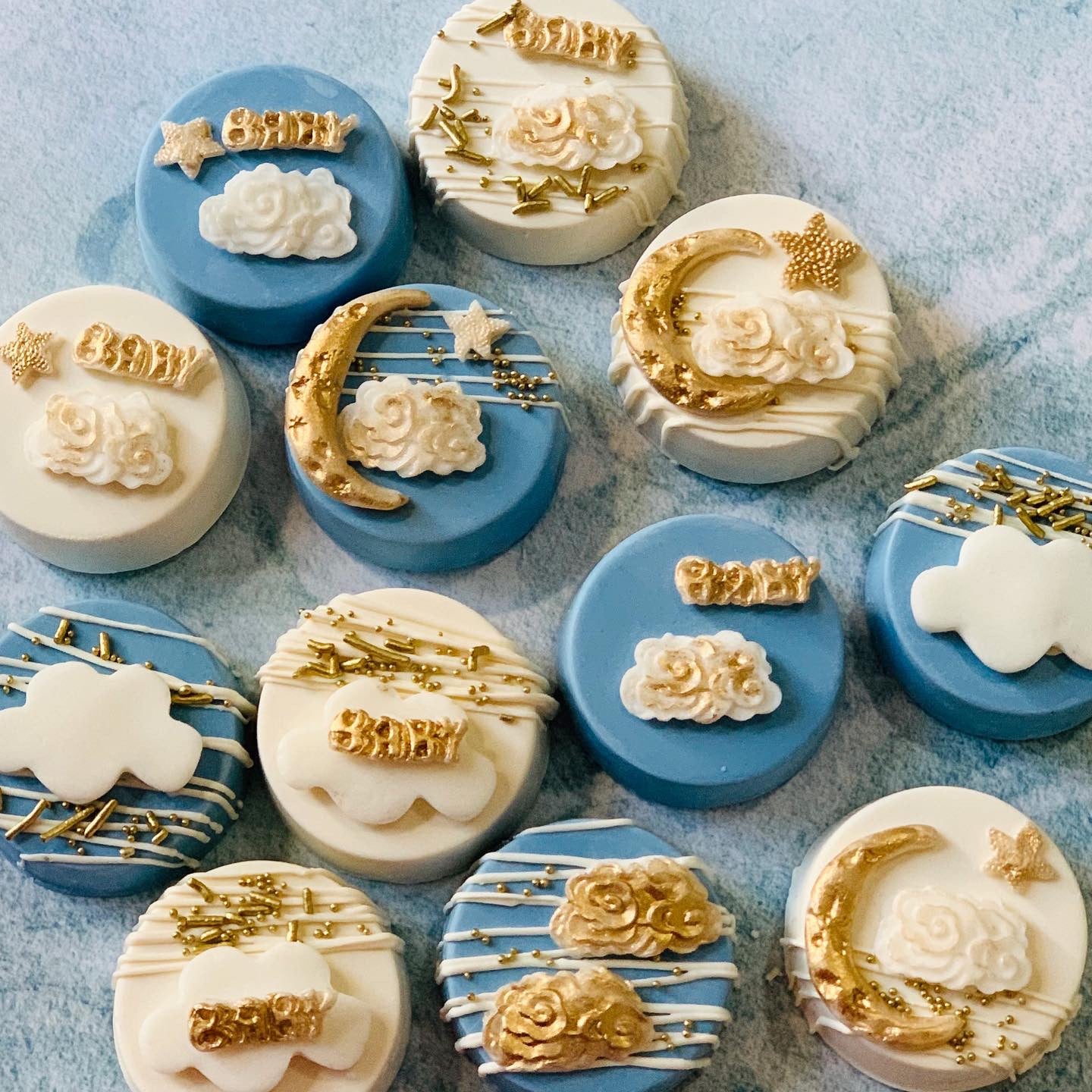 twinkle oreos, baby shower dessert
