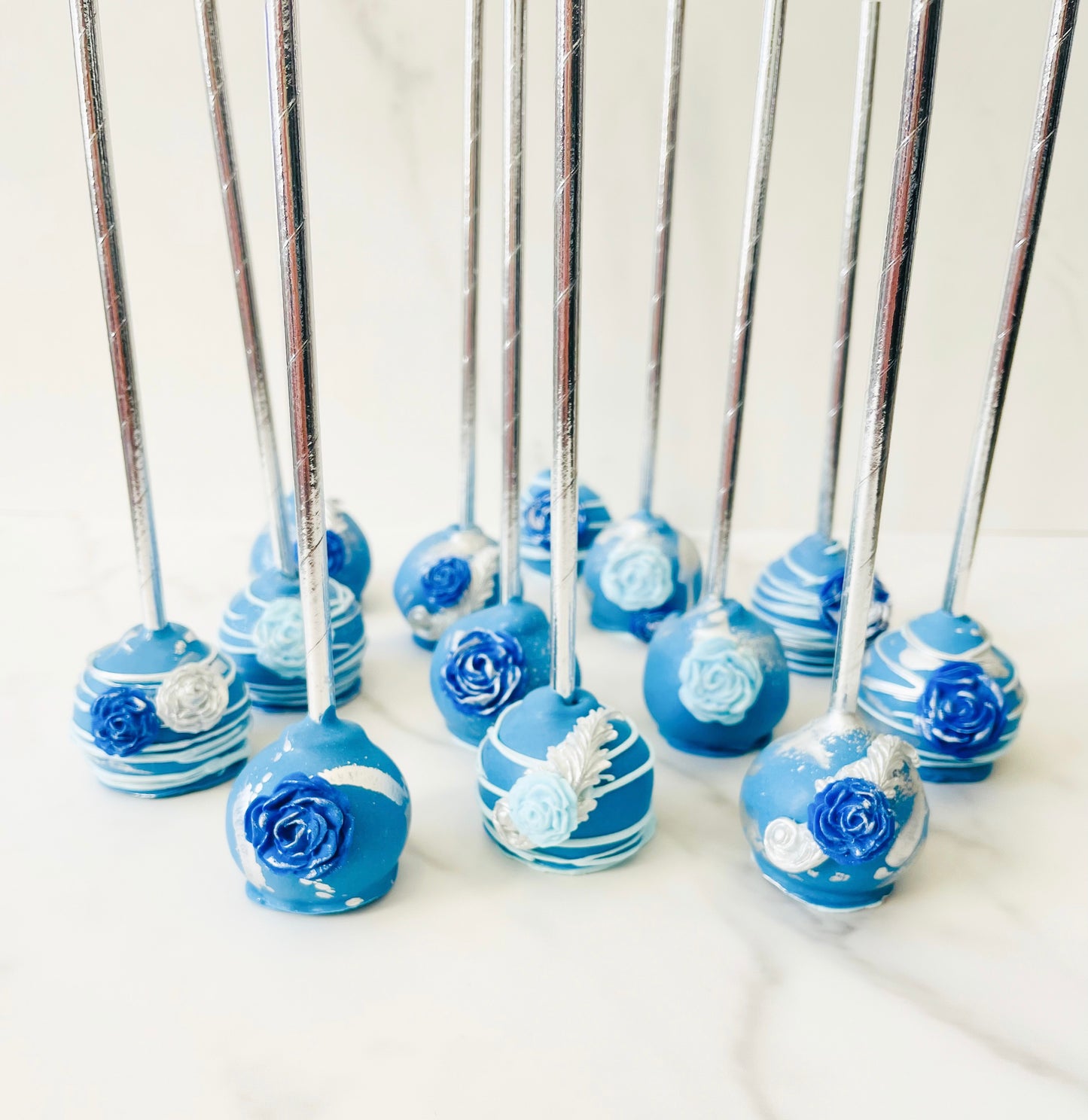 Birthday Flower Cake Pops