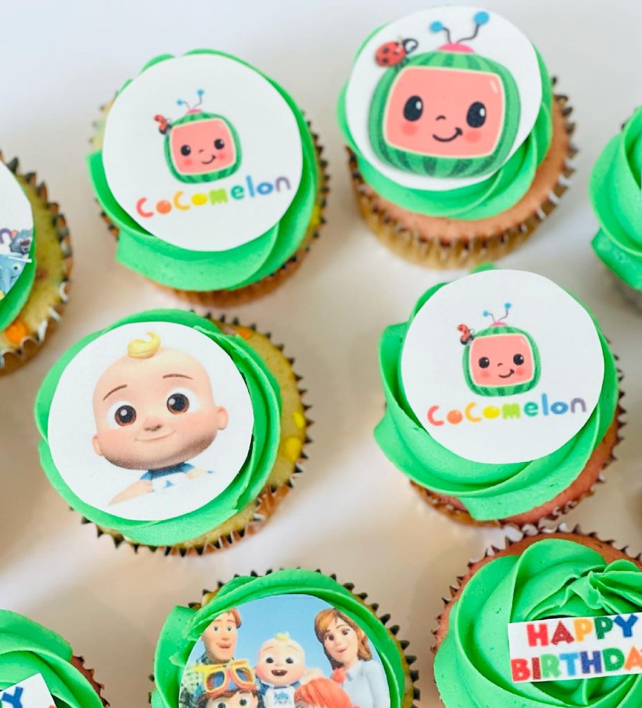 Cocomelon Cupcakes