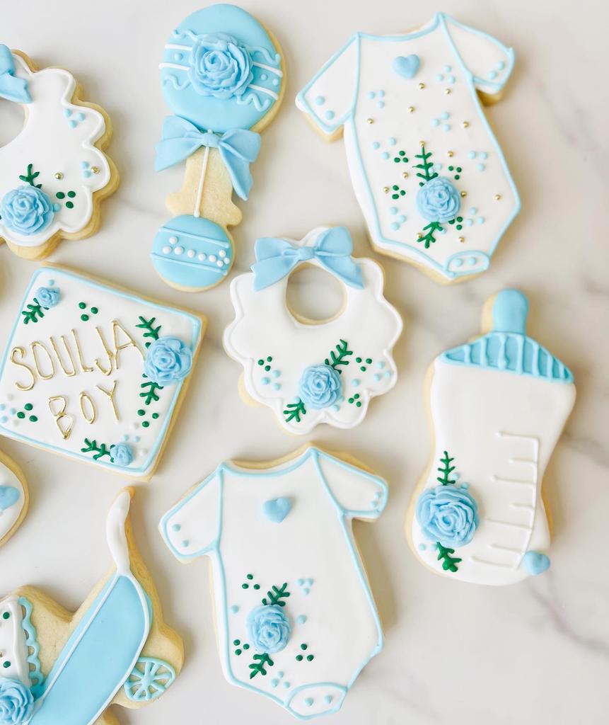Baby Gender Reveal Cookies (1 Dozens)