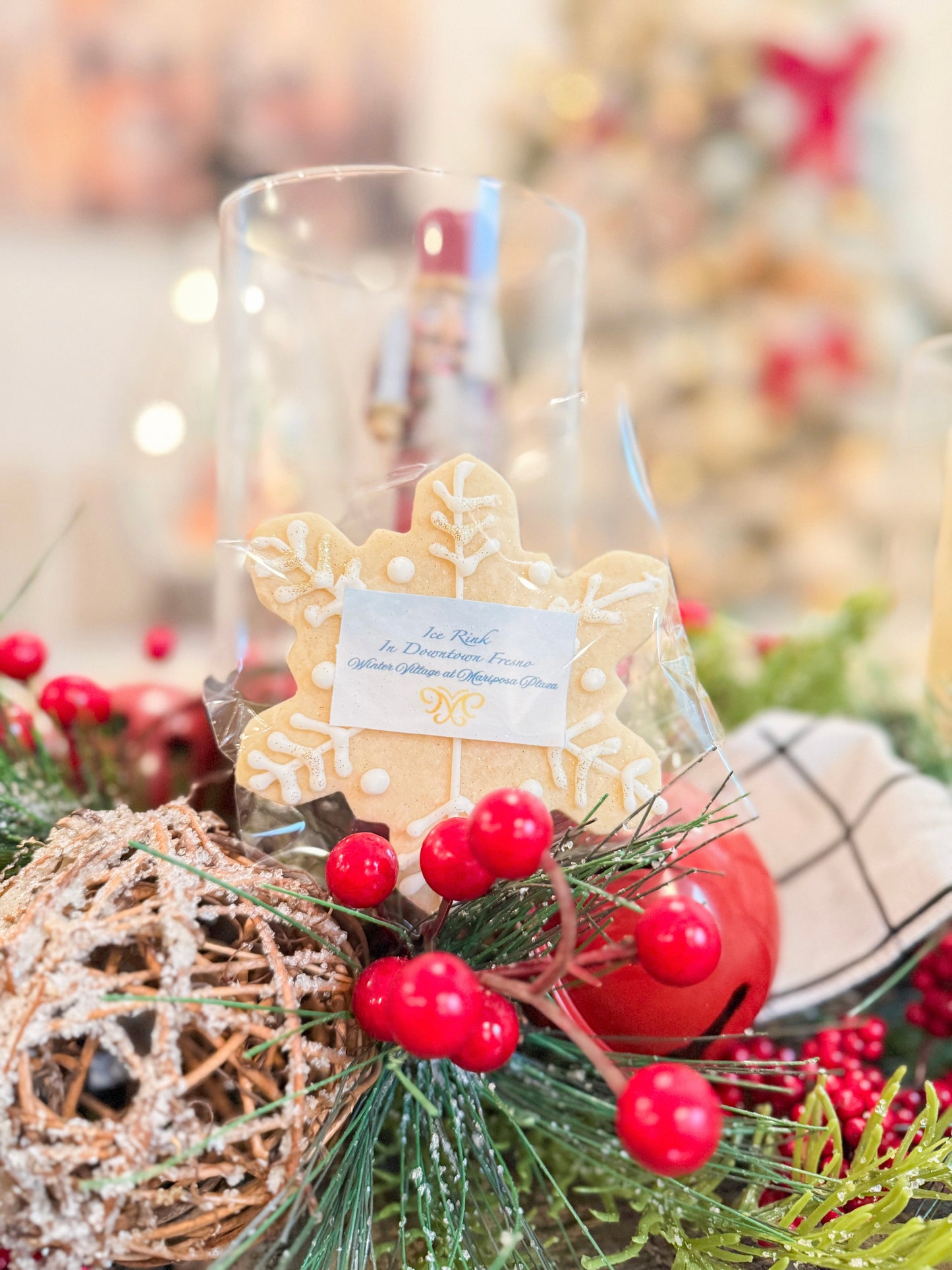 Snowflake Logo Sugar Cookies❄️