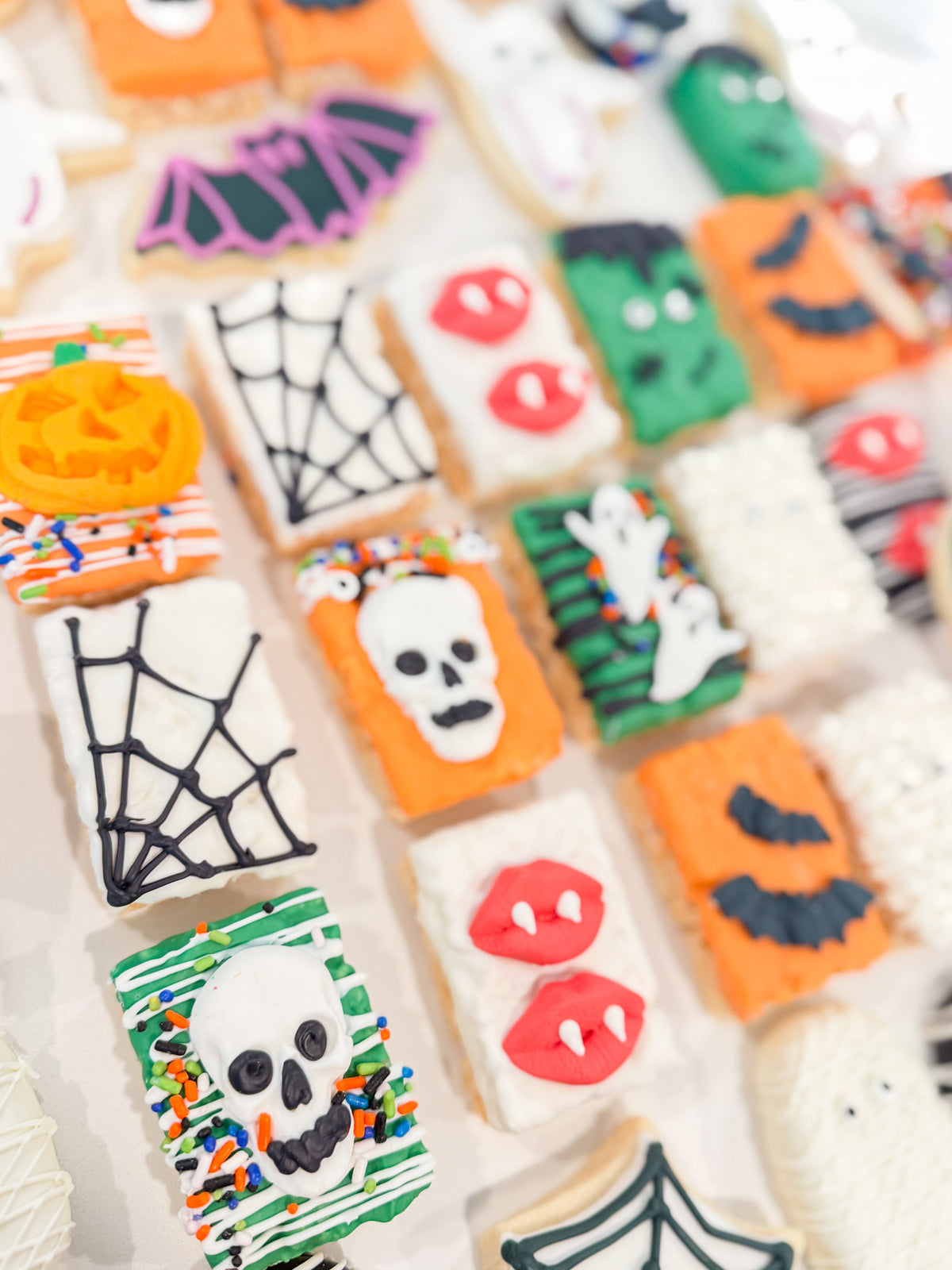 Spooky Rice Krispy Treats Assortment