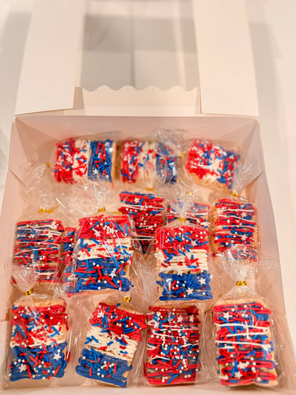 12 Rice krispy Treats