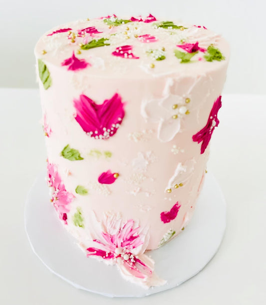 Wildflower Birthday Cake