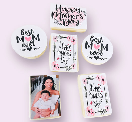 Mother's Day Custom Cookie Gift Box | Upload Your Photos