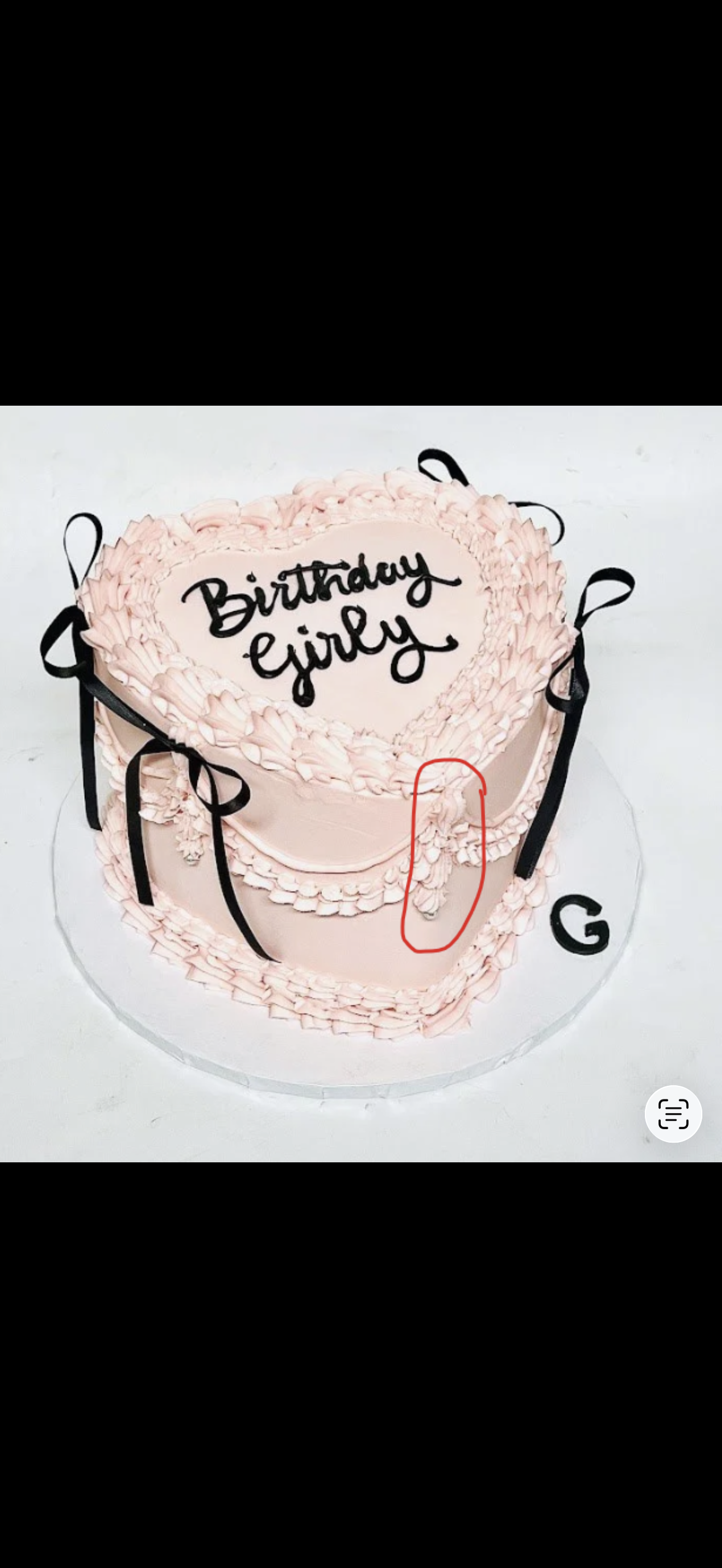 Custom Bday Cake
