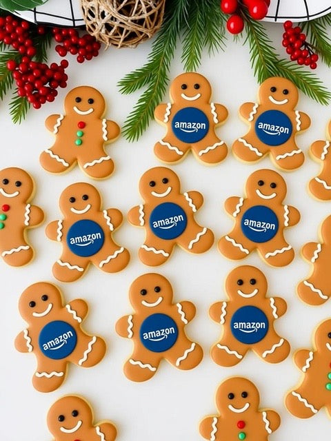Custom Logo Gingerbread Cookies – Holiday Edition