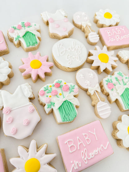 Baby in Bloom Sugar Cookies 🌸