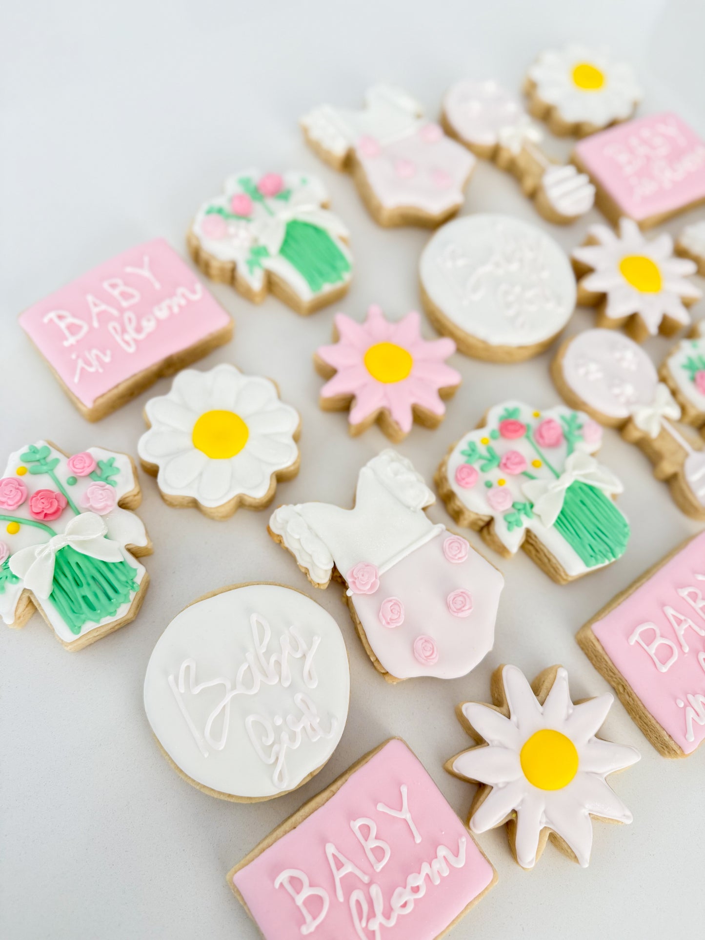 Baby in Bloom Sugar Cookies 🌸