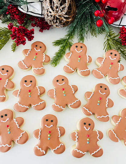 gingerbread sugar cookies, christmas cookies, desserts, holiday cookies.