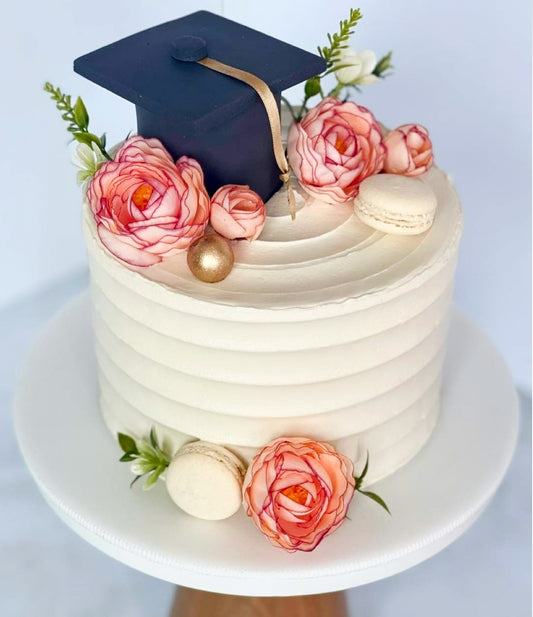 Glam Graduation Cake
