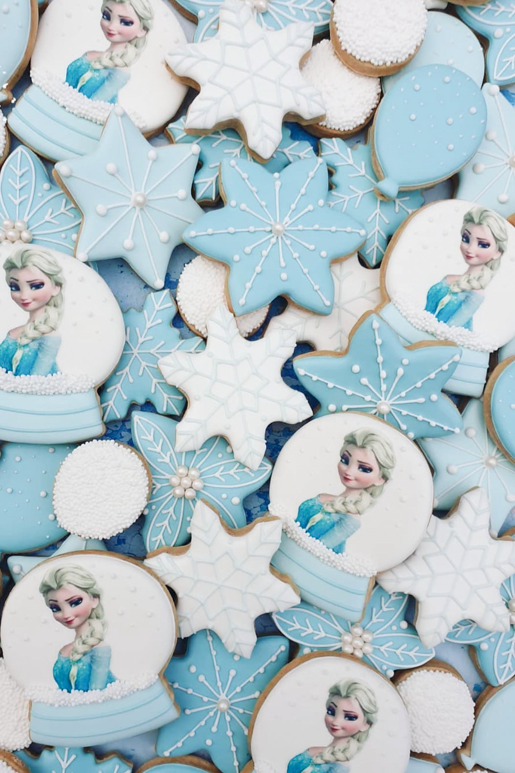 Frozen Elsa Sugar Cookies