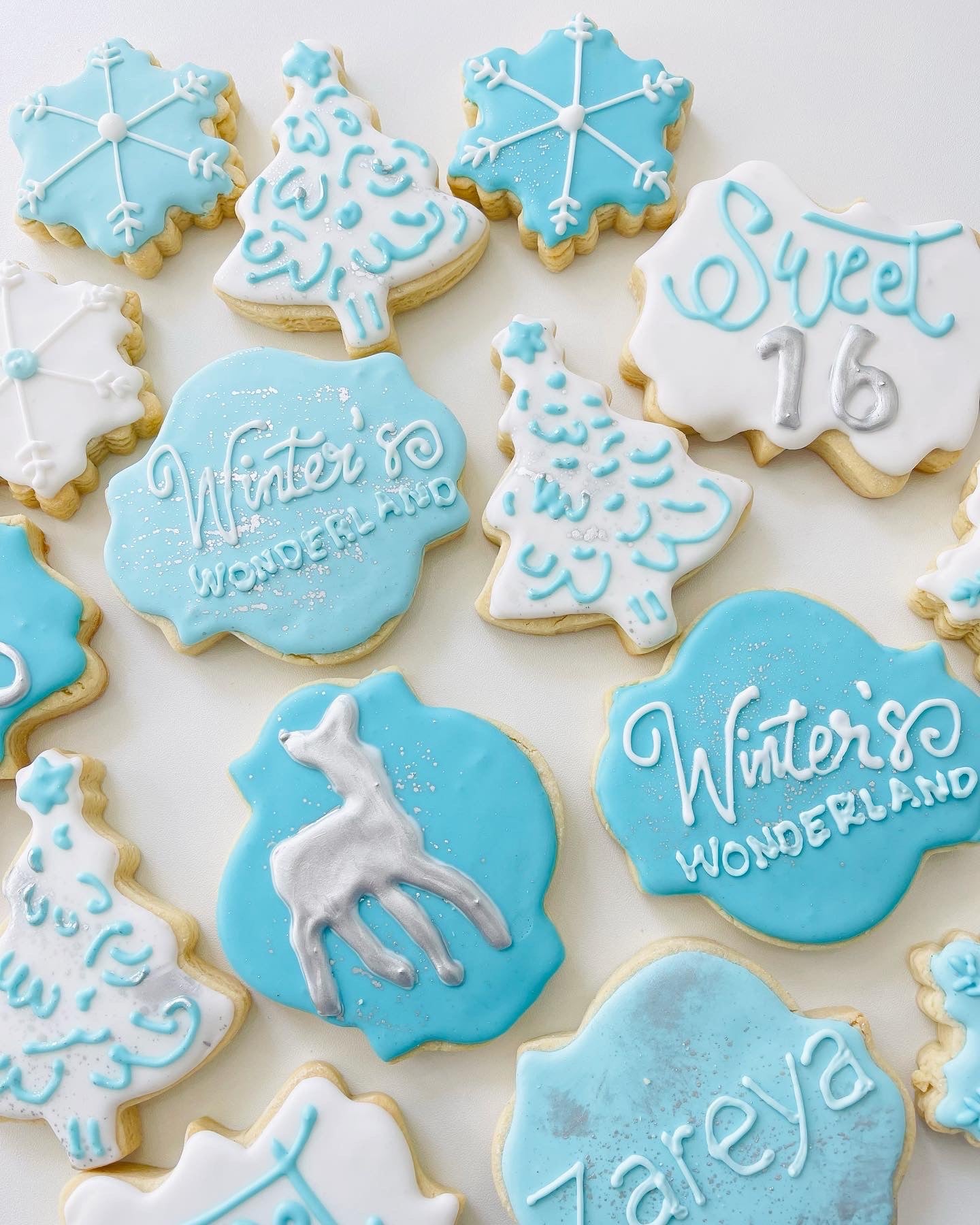 Winter Wonderland Cookies, Christmas Cookie Gifts