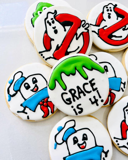 Ghostbusters Themed Sugar Cookies