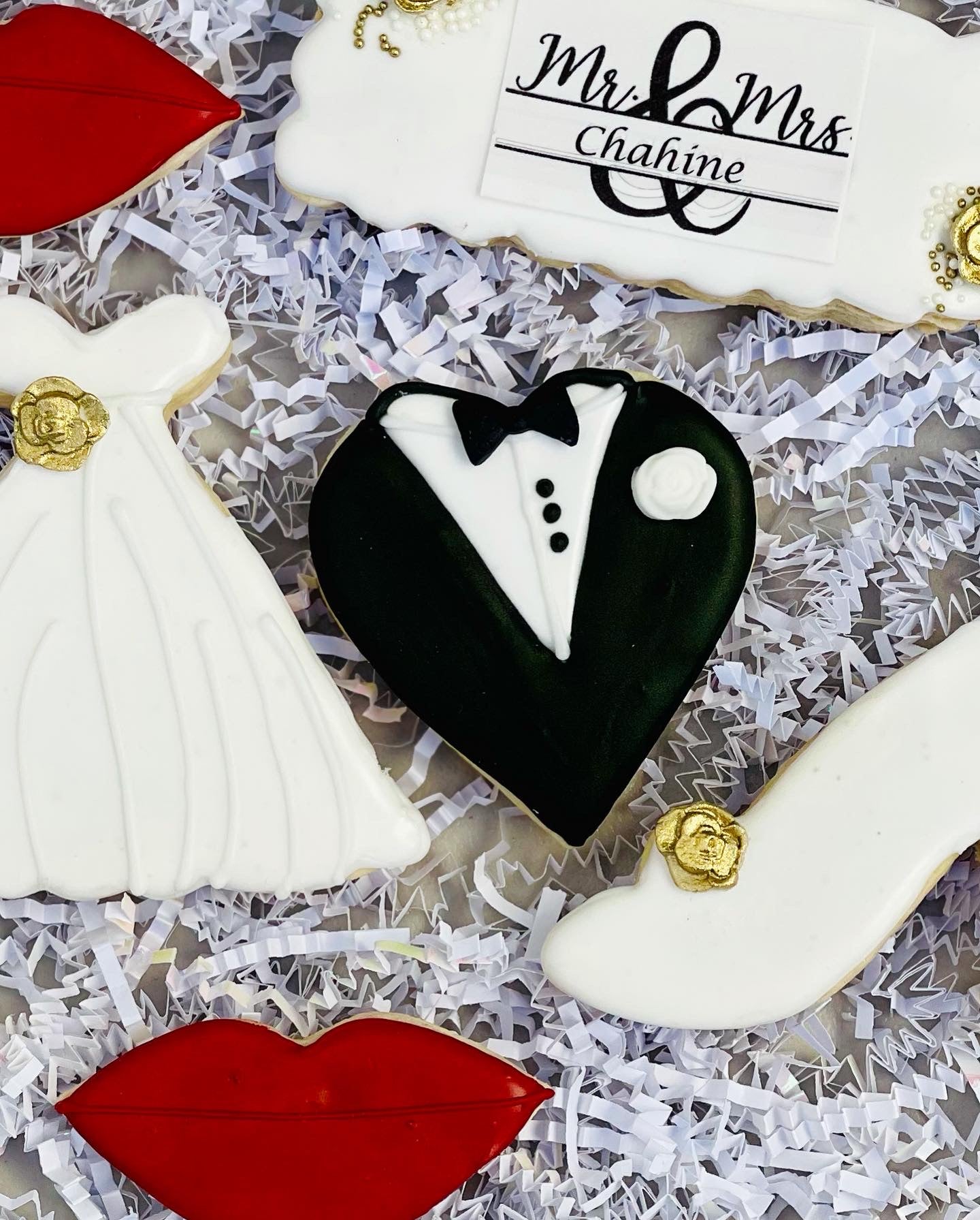 Bridal Shower Cookie Gift Box