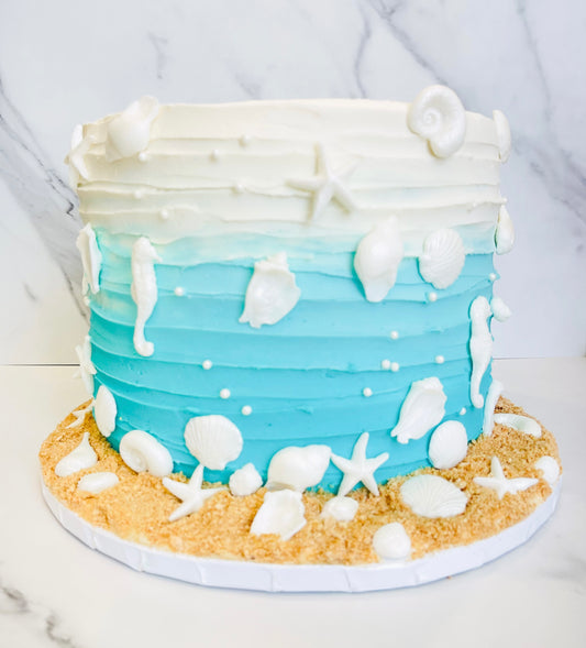 Ocean Birthday Cakes