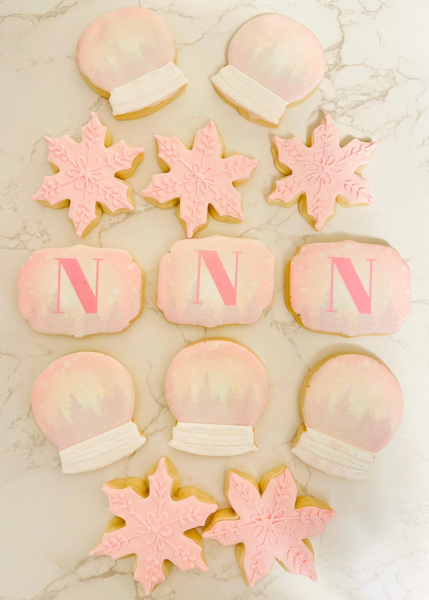Winter Snowflake Sugar Cookies