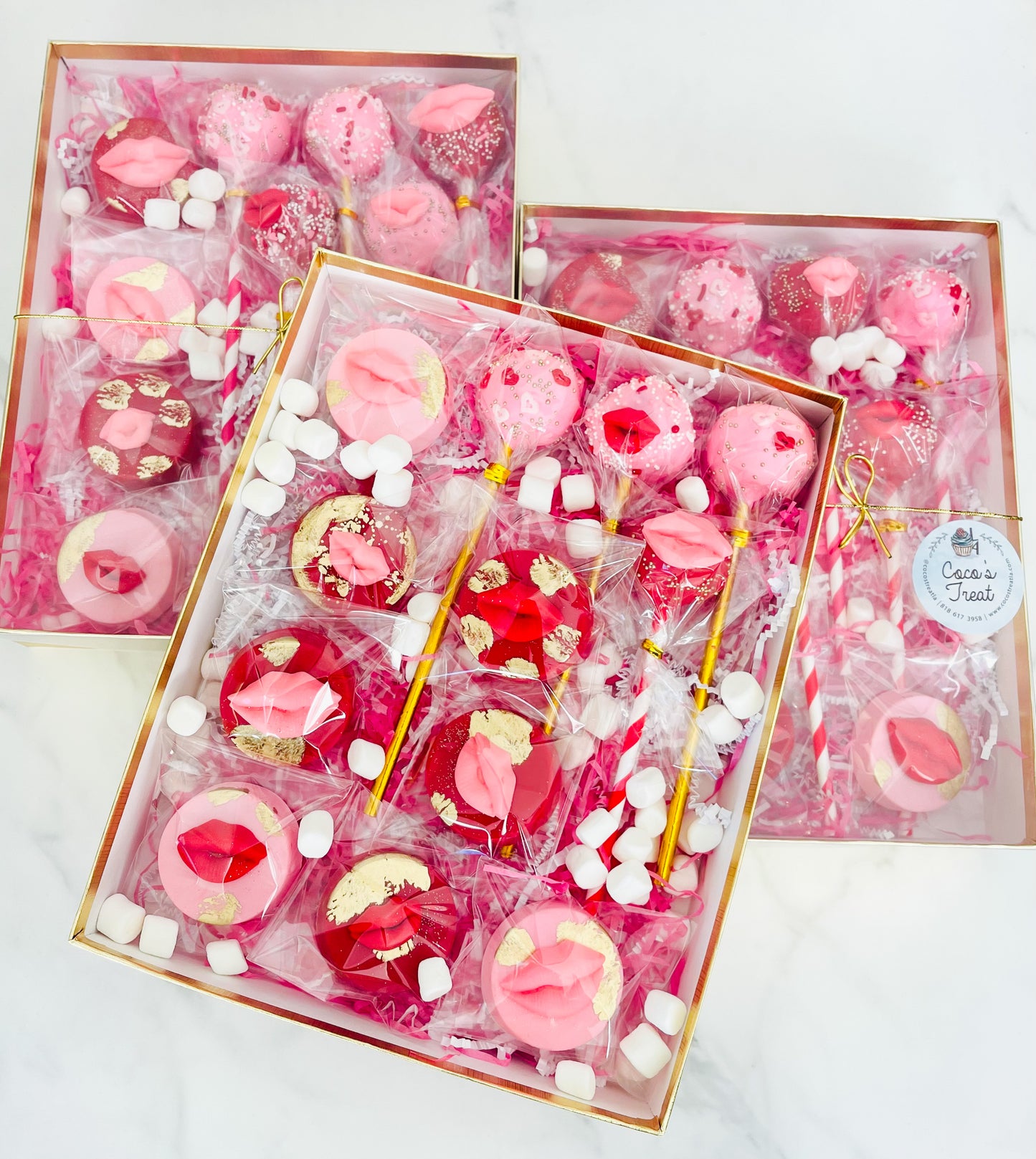Valentines Day Dessert Gift Box