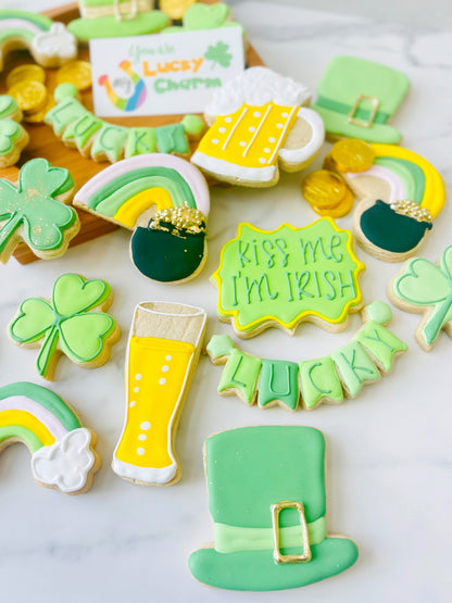 St. Patrick's Day Sugar Cookie Gift Set