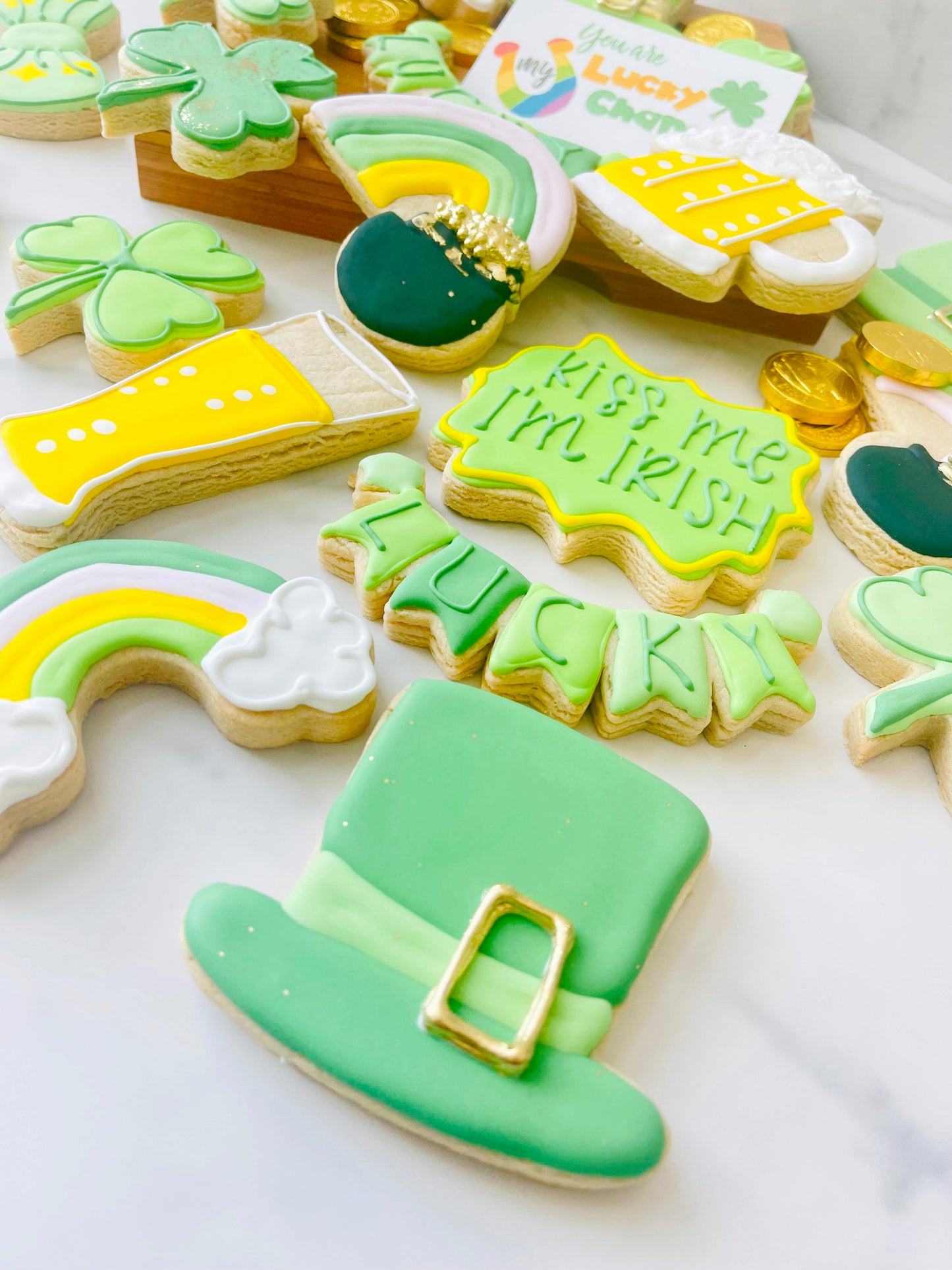St. Patrick's Day Sugar Cookie Gift Set