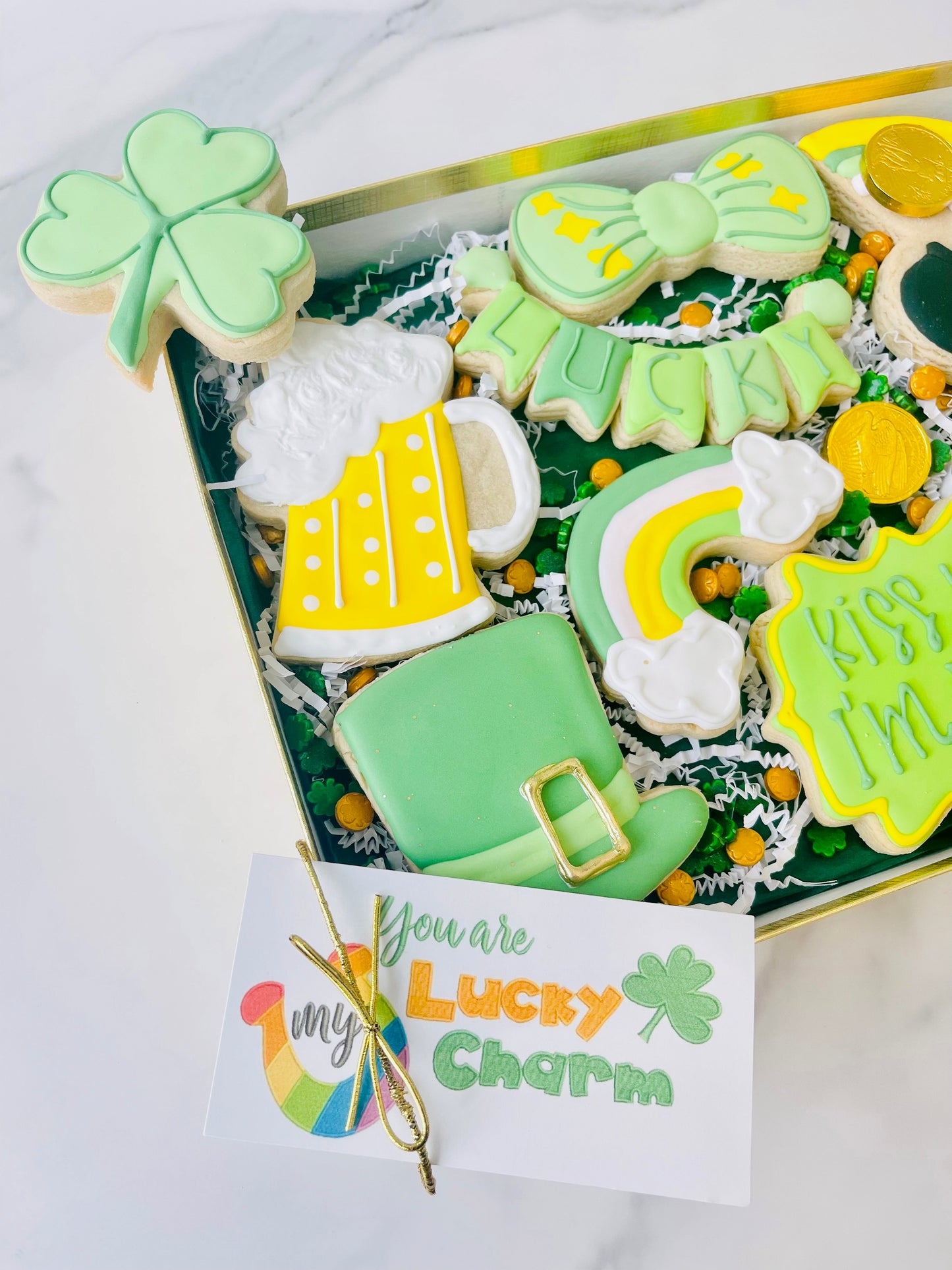 St. Patrick's Day Cookie Gift