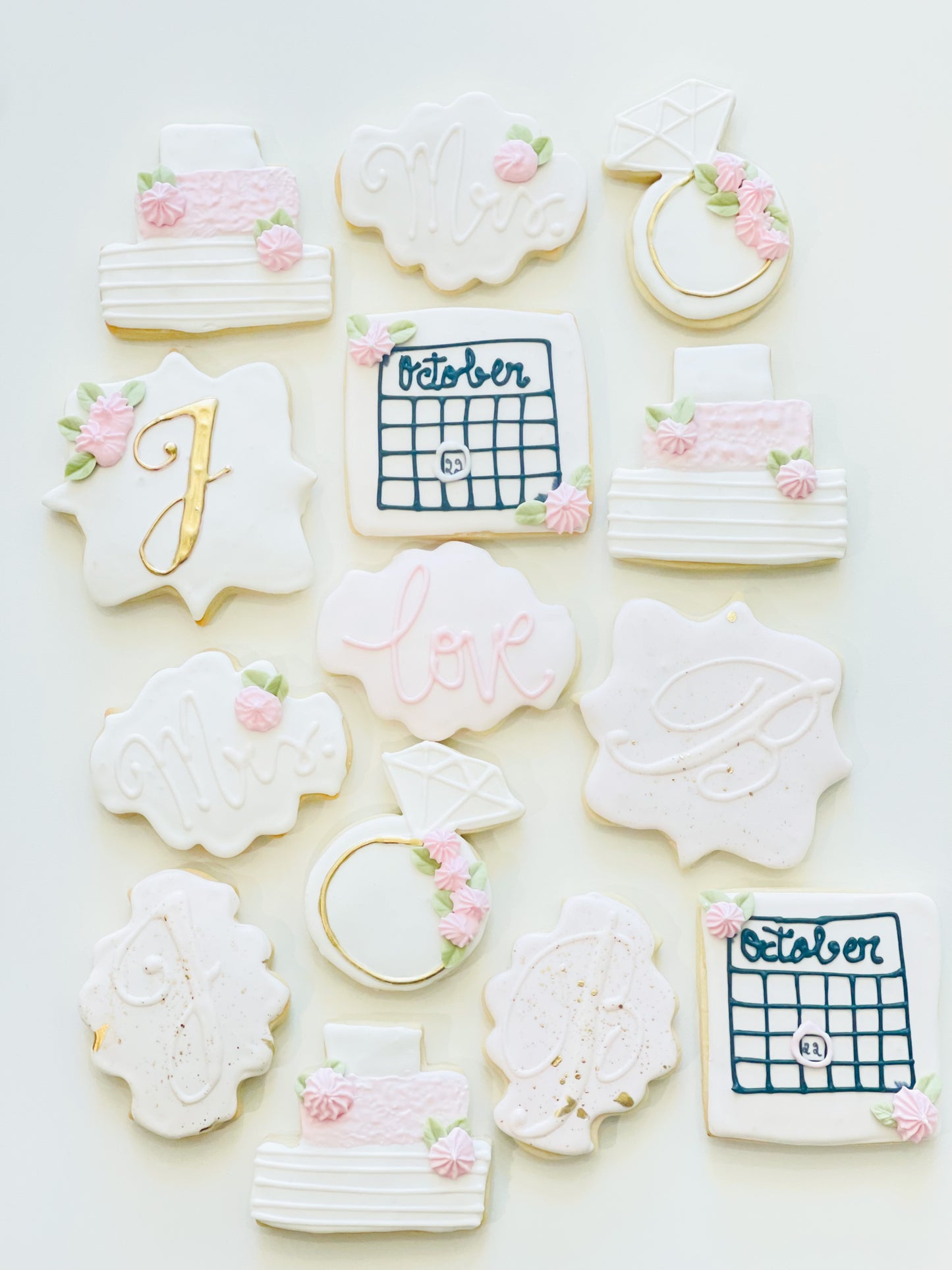 bride to be cookies
