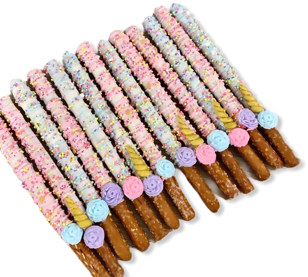 Unicorn Pretzels