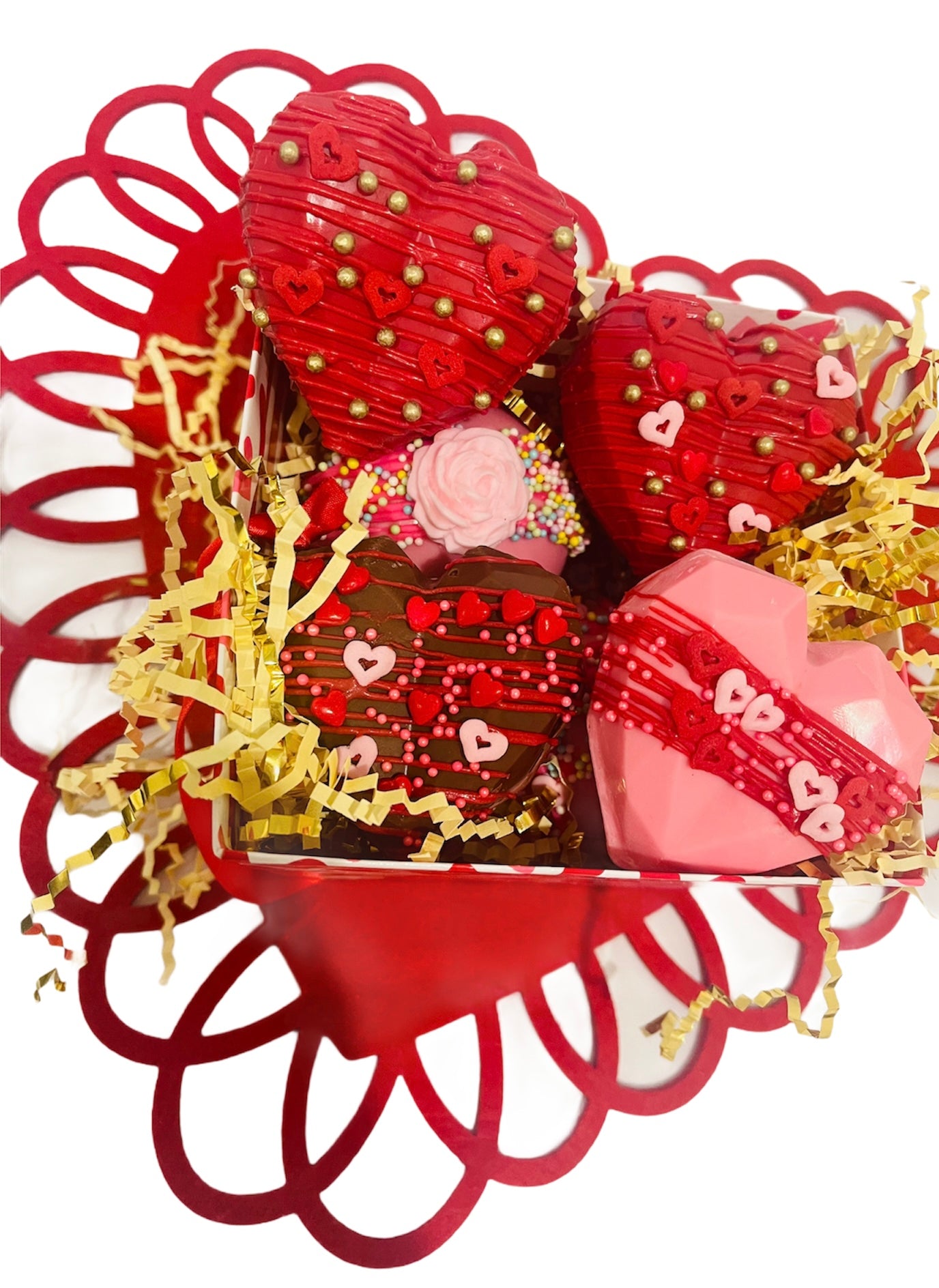 valentine's hot cocoa bombs, chocolate bombs, valenine sweet treats, best gift for valentines