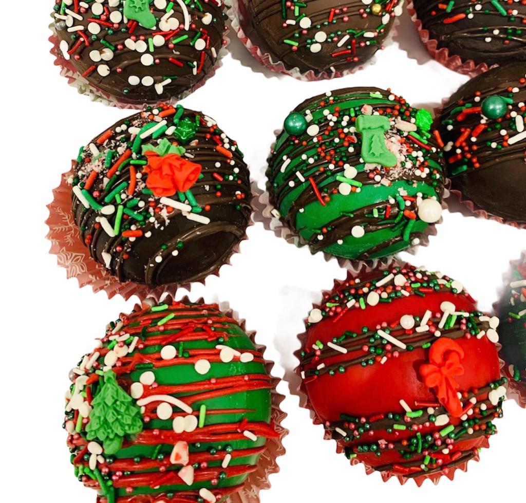 hot chocolate bombs, hot cocoa, christmas gift, best treats in la.