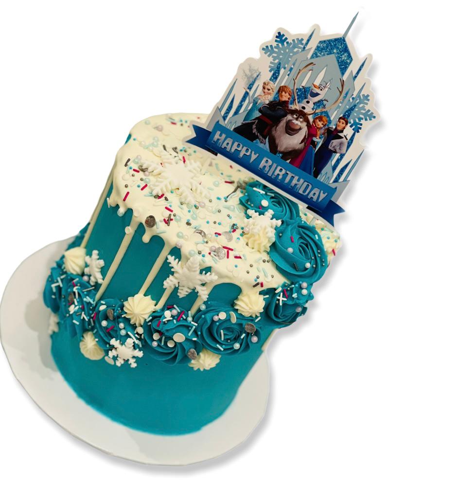 disney frozen birthday cake, elsa cake