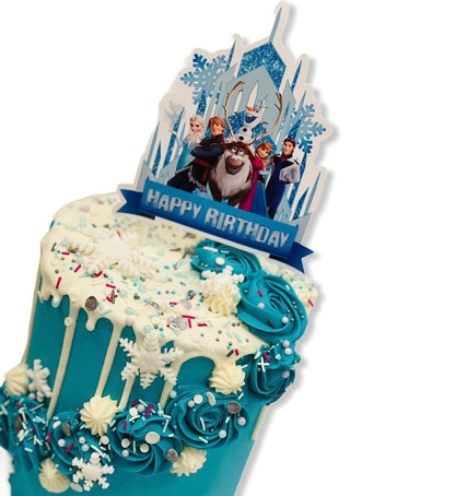 Disney Frozen Bday Cake