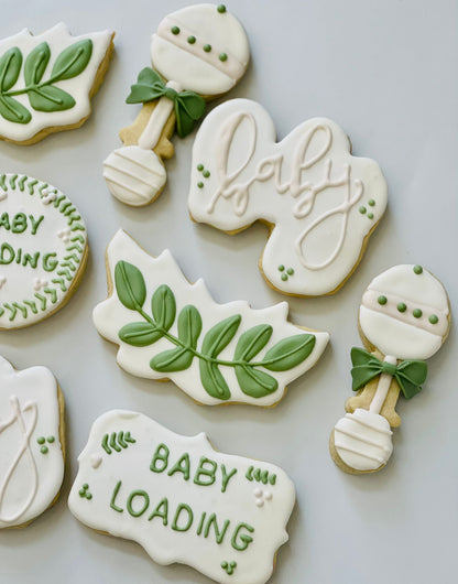 Baby Loading Sugar Cookies (2 Dozens)