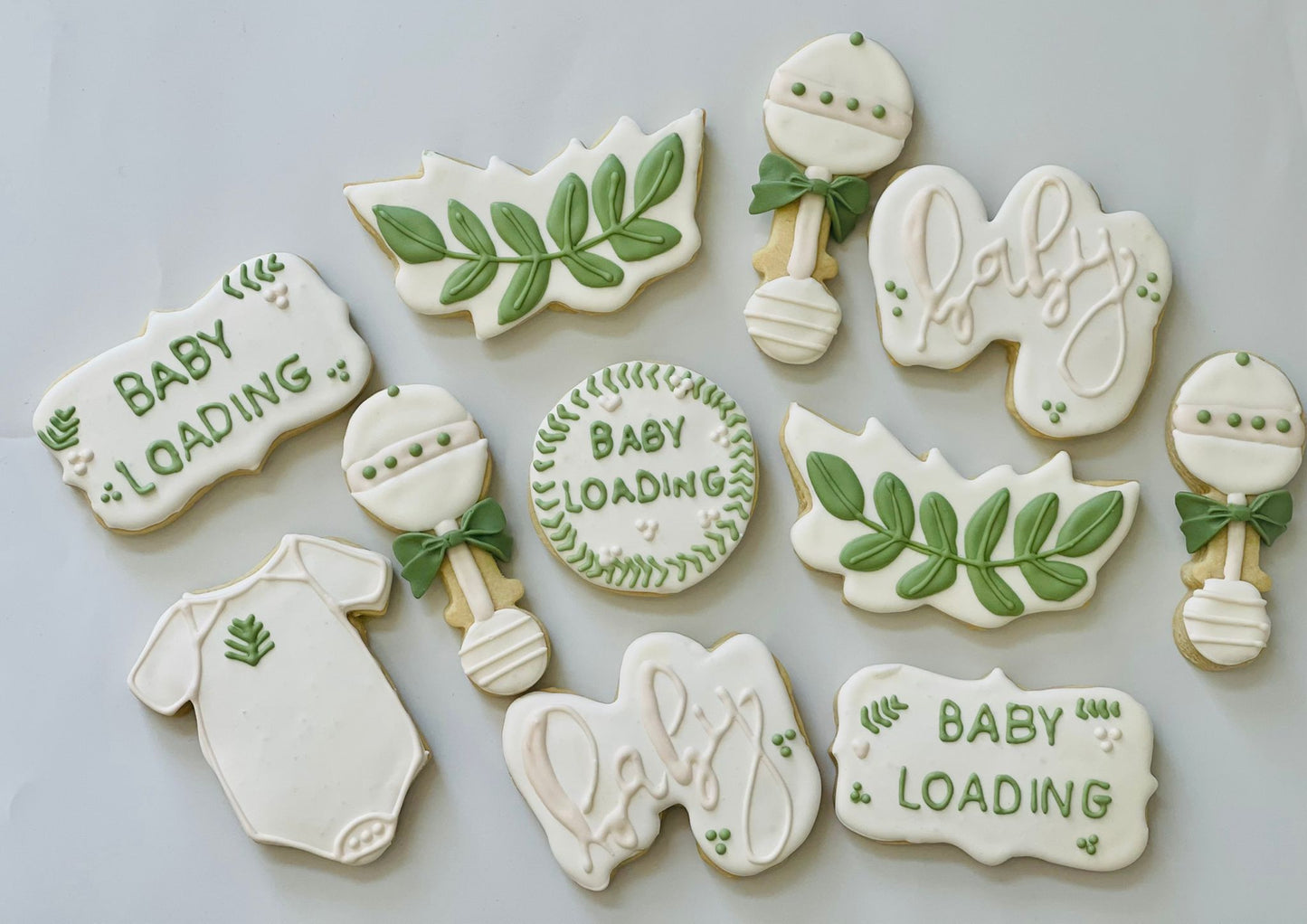 Baby Loading Sugar Cookies (2 Dozens)