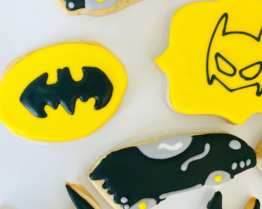 Batman Sugar Cookies