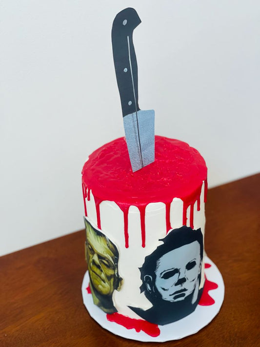 Horror Movie Theme Cake