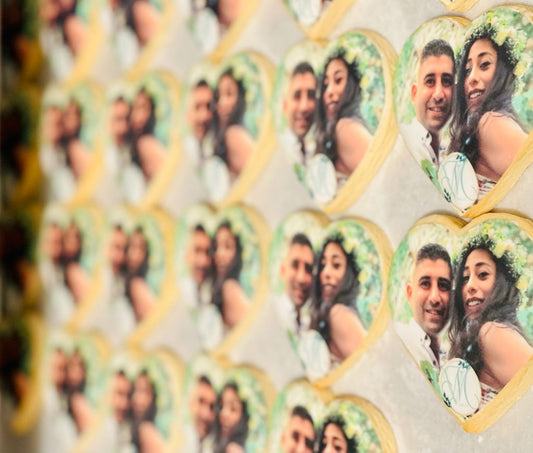 Heart Photo Cookie Favors