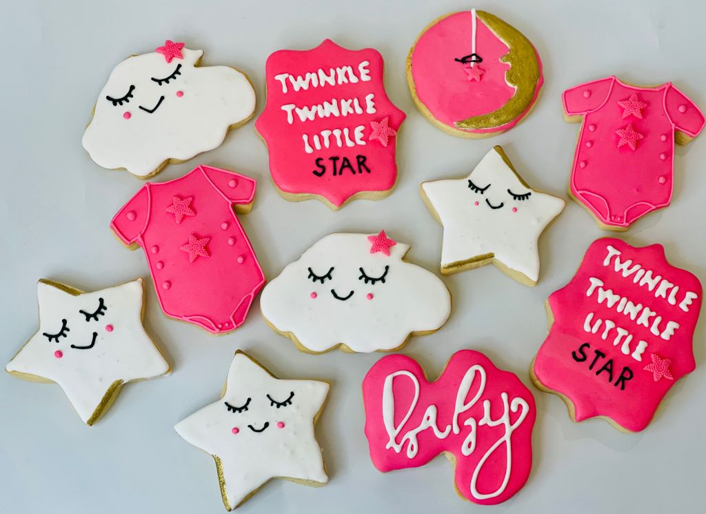 Twinkle twinkle little star cookies