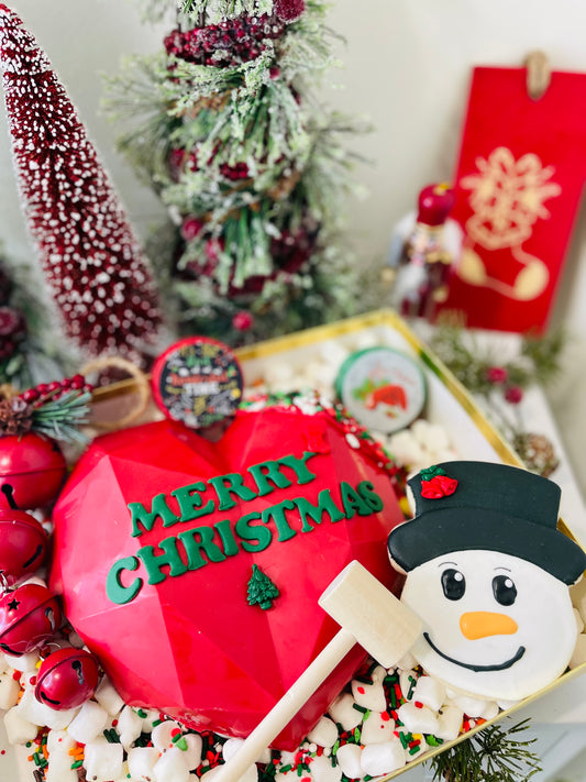 Christmas Gift| Breakable Chocolate Heart| Christmas Breakable Heart